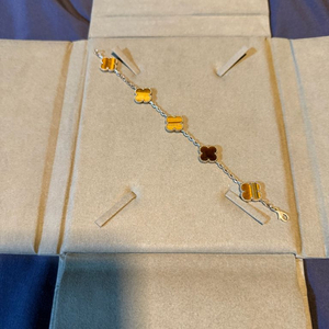 18k 원석(타이거아이) 팔찌