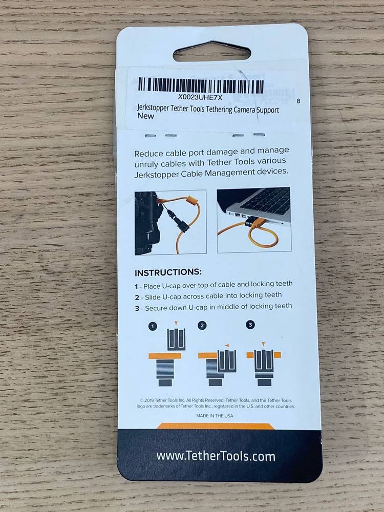 테더툴스 JerkStopper Camera Support 판매. 새제품. 저크스토퍼 카메라 서포트 이미지