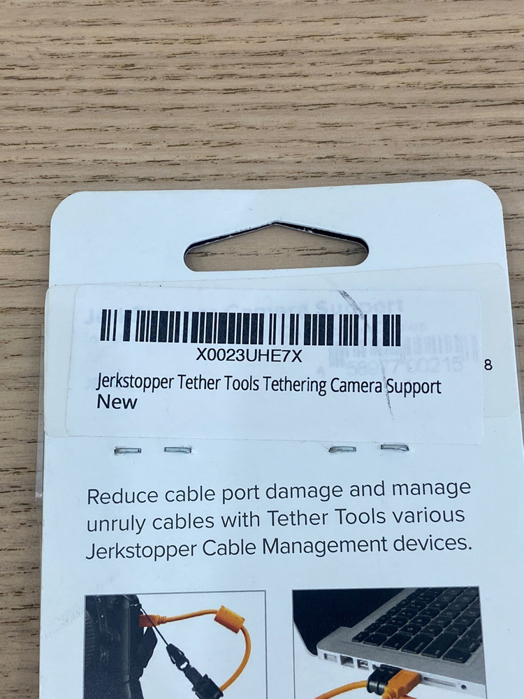 테더툴스 JerkStopper Camera Support 판매. 새제품. 저크스토퍼 카메라 서포트 이미지