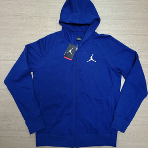 조던 플리스 풀집업 후드 L사이즈 새제품 블루컬러 9만원