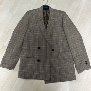 우영미 18ss 그린 체크 셋업 48, 50