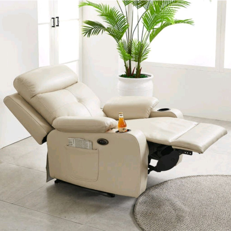 선창테크 1인용 전동 리클라이너 소파--2