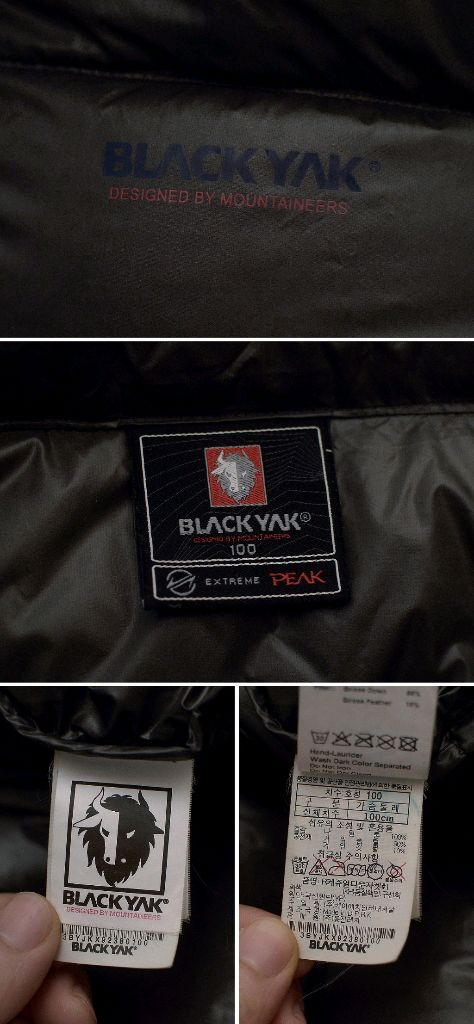 블랙야크 익스트림 피크 히말라야 구스다운 숏패딩 (100) 이미지