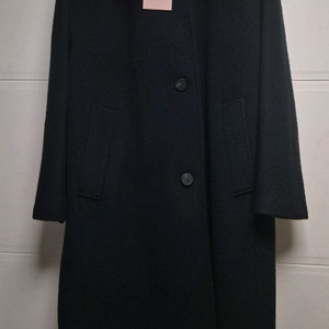 한섬 sjsj 카멜 블렌디드 후드코트