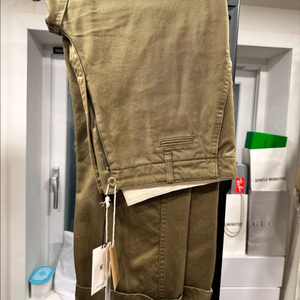 이스트하버서플러스 카키 그린 치노팬츠 50 판매