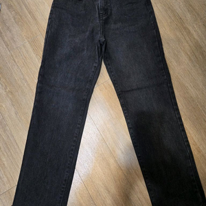 ORR 오르 블랙 기모 데님 팬츠+오브제