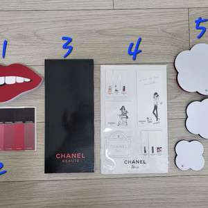 정품) 샤넬 포스트잇 메모지 (코스메틱)