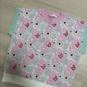 아이러브제이 여아 니트 조끼 2XL 140정도