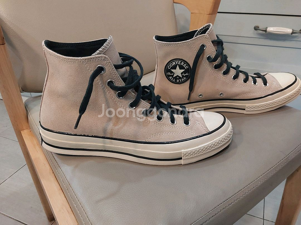 컨버스 척 70 하이 스웨이드 실트 레드 260mm 택포3만--2