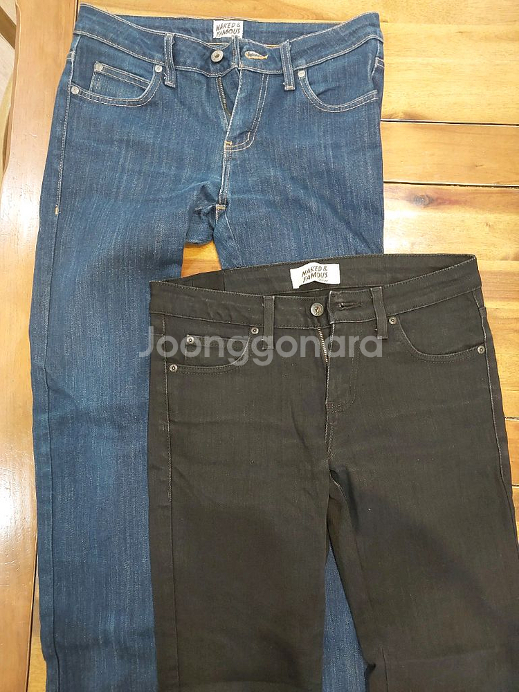 네이키드앤페이머스 슈퍼스키니가이 31, 30 사이즈 2벌 일괄 택포2만5천--0