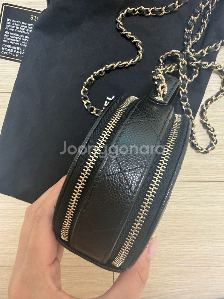 샤넬 탑핸들 동그리백--3