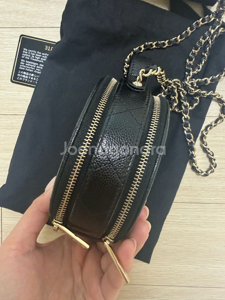 샤넬 탑핸들 동그리백--4