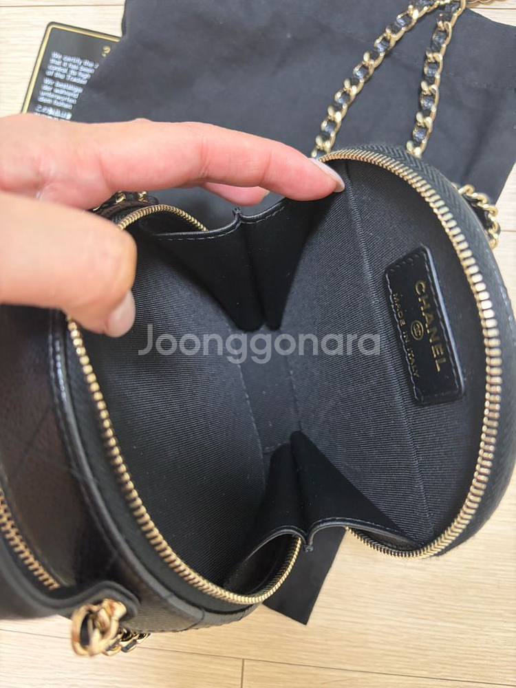 샤넬 탑핸들 동그리백--5