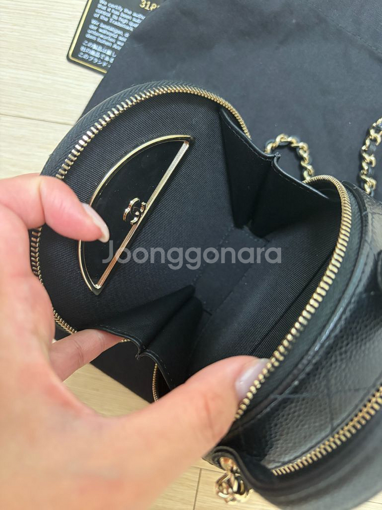 샤넬 탑핸들 동그리백--6