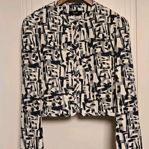 23 미샤 EBM 트위드 자켓 프랑스 패브릭 자카드