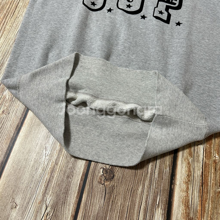 더블웍스 by 웨어하우스 펠트 프린팅 스웻셔츠 그레이 색상 L 사이즈--8