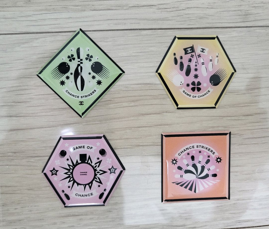 정품) 샤넬 스티커 도어카드 책갈피 북클립 (코스메틱)--3