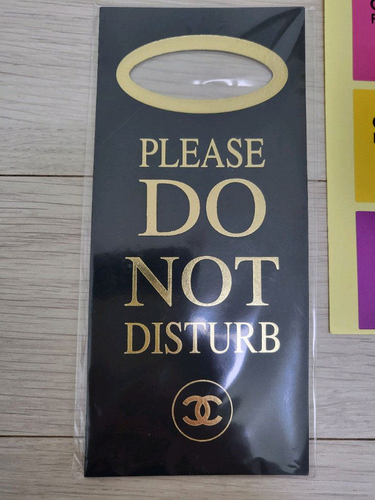 정품) 샤넬 스티커 도어카드 책갈피 북클립 (코스메틱)--7