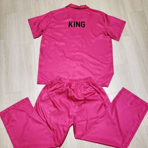 님녀공용 핑크 이벤트 상하복 세트 (대)