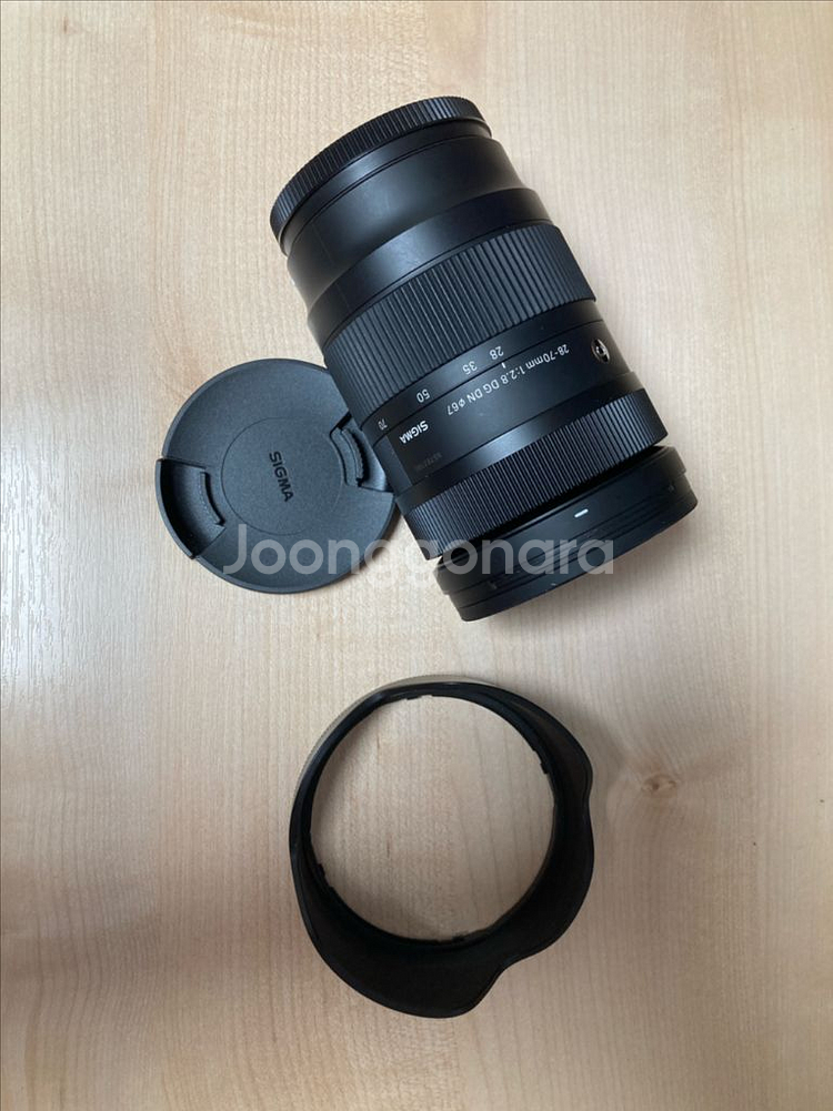 시그마 28-70 줌 렌즈 L마운트 정품--0