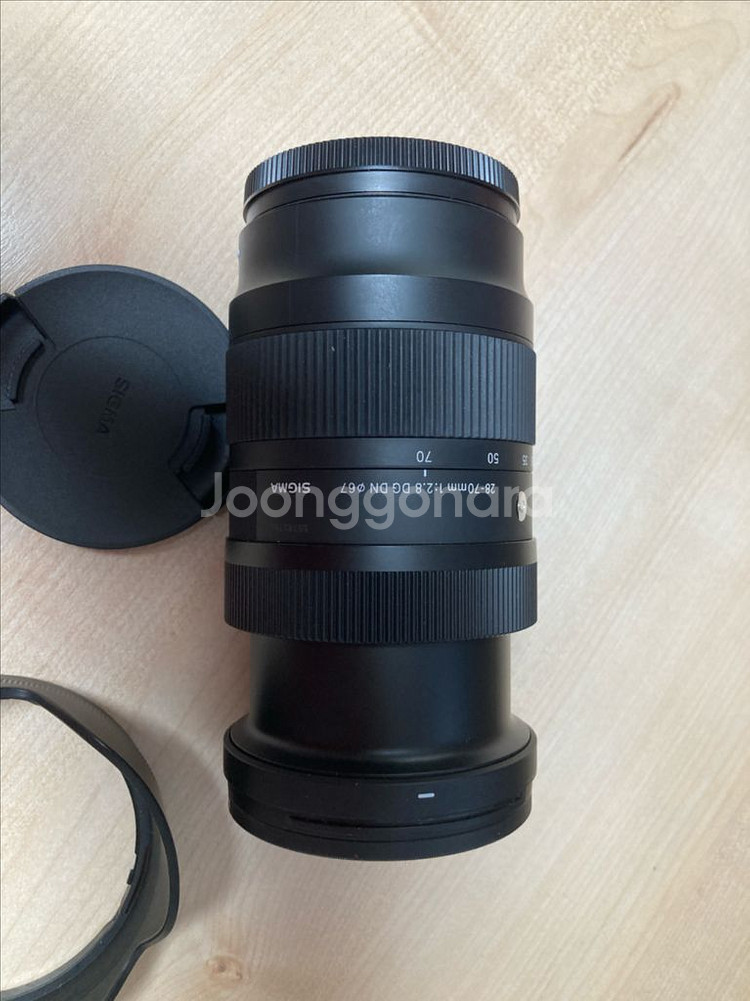 시그마 28-70 줌 렌즈 L마운트 정품--1
