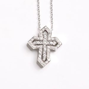 다미아니 벨에포크 크라운 십자가 목걸이 S사이즈 이미지