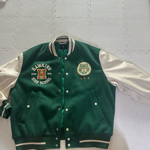 h&m 기묘한이야기 바시티자켓