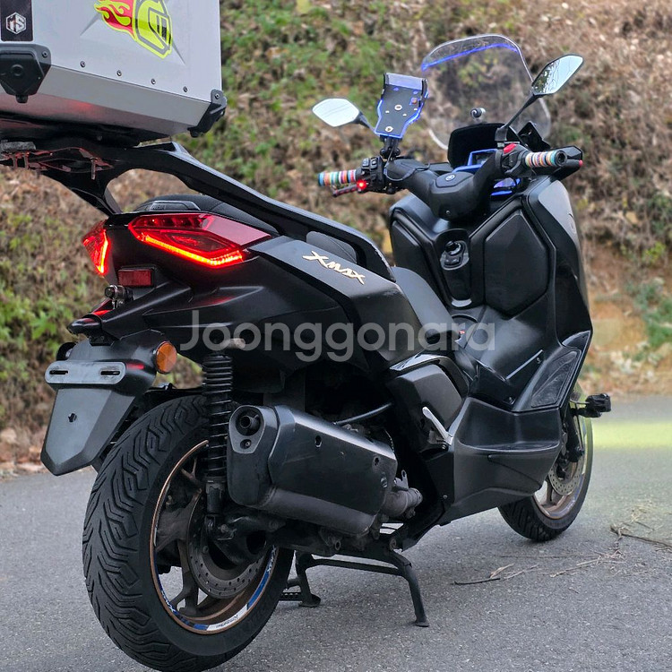 특가)야마하xmax300 24년식 탈레스만,지넷블랙박스 장착 판매합니다.--5