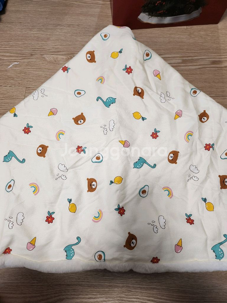 도도야 10mm 케이프 아기 겨울 극세사 보온 망토 모달 스카프빕세트--6