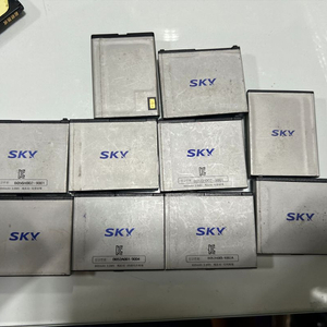 SKY 스카이 휴대폰 배터리 여러개 개당가격 이미지