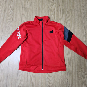 밀레 키즈 기모 집업 트레이닝 쟈켓 140