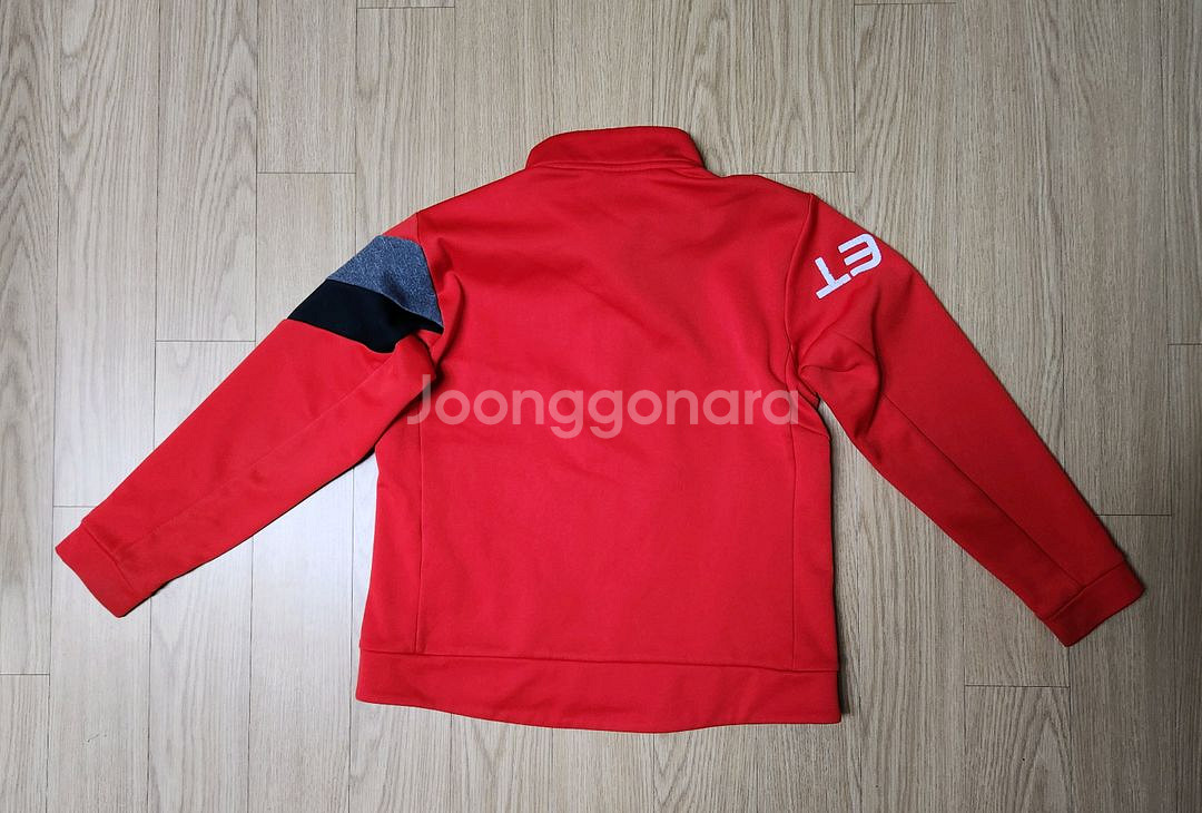 밀레 키즈 기모 집업 트레이닝 쟈켓 140--1