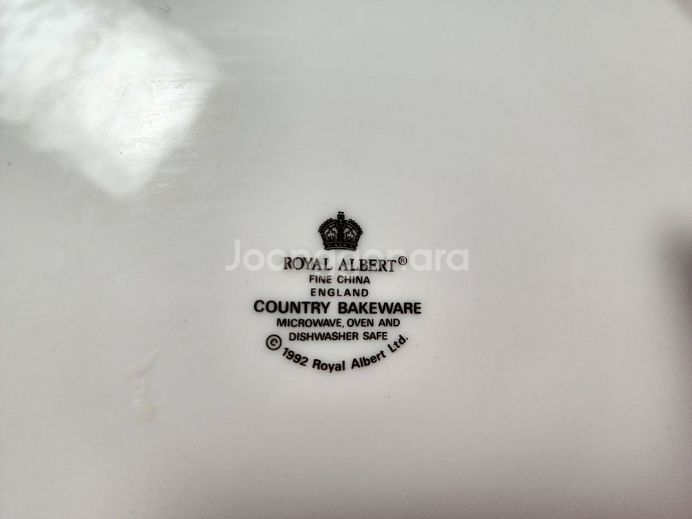 (영국산) 로얄알버트 황실장미 컨트리 베이크웨어 오븐냄비--5