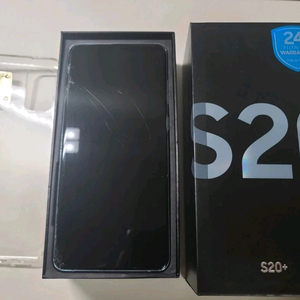 갤럭시 S20+ 클라우드 블루 액정파손