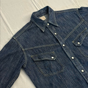 리얼맥코이 웨스턴 데님 셔츠