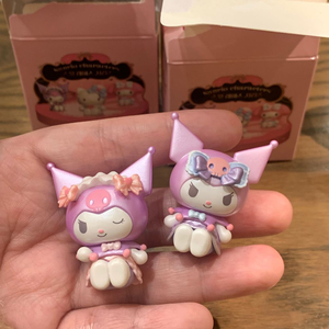 산리오 스윗 레이스 쿠로미 피규어 일괄