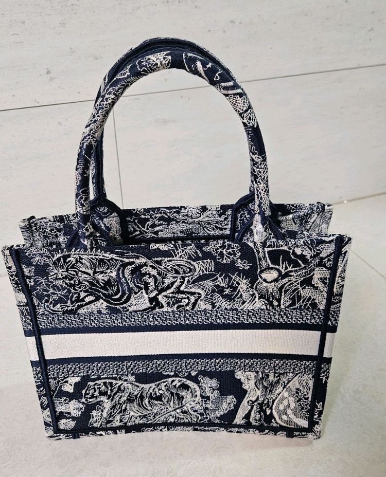 디올 북토트 스몰 패턴백--1