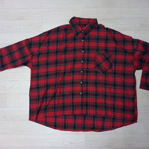 새상품 여성 언발체크남방-프리사이즈