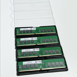 [미사용 신품] 삼성 DDR4-25600-16GB-3200MHz 램 4개 팝니다.