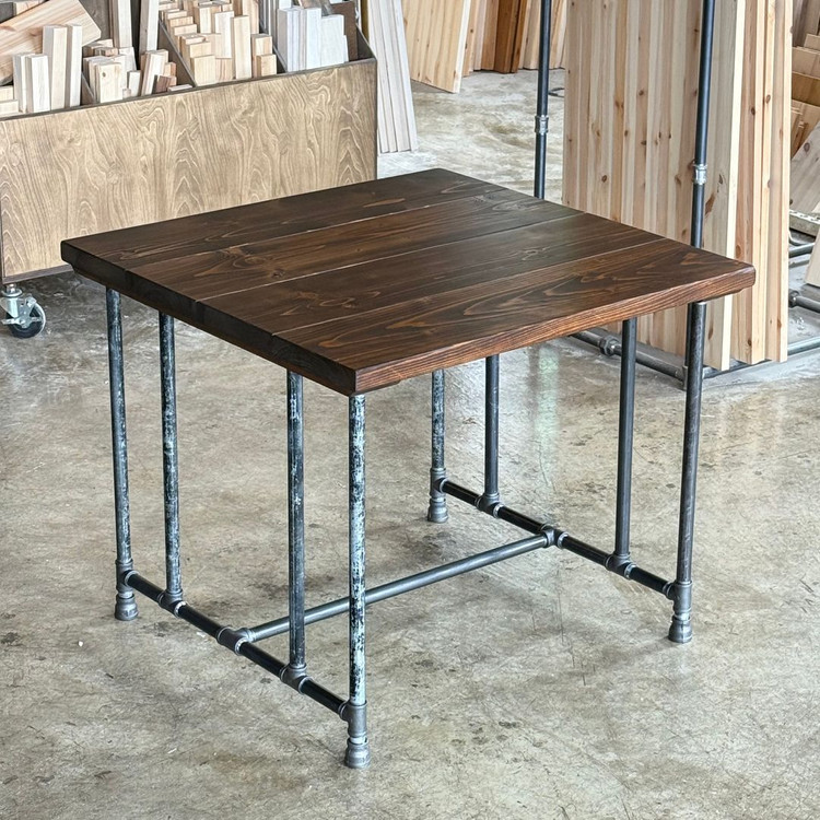 카페테이블 빈티지식탁 엔틱 모던 원목 라왕 가구 이미지