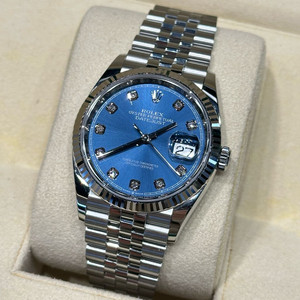 롤렉스 데이트저스트 청판 10P 36mm 126234g 2021년 국내 풀셋