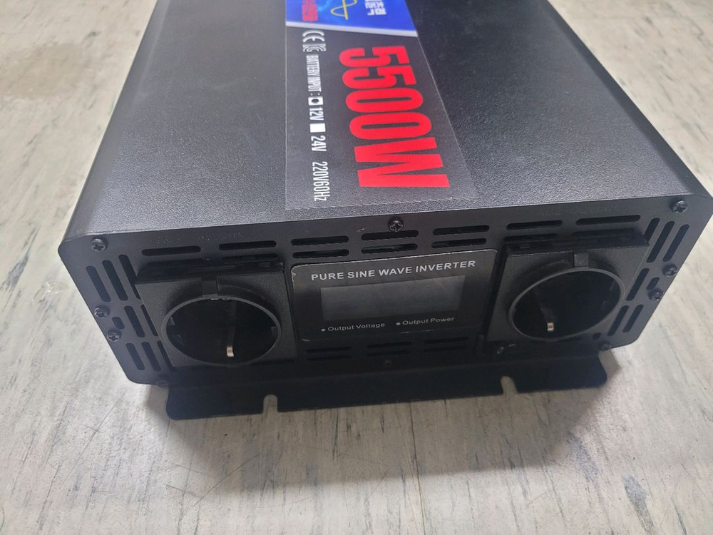 12v5500w 미사용순수정현파 차량용인버터 팝니다 이미지