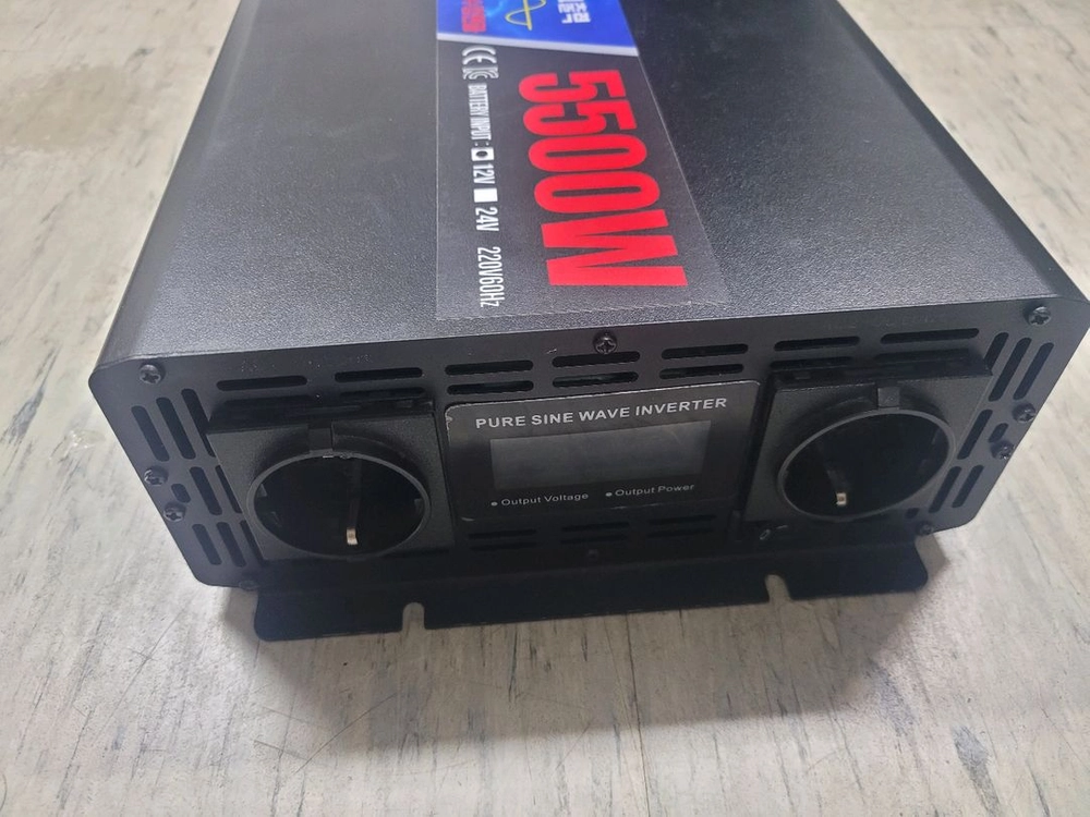 12v5500w 미사용순수정현파 차량용인버터 팝니다 이미지