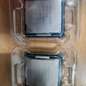인텔 Xeon E3 1275 v6 CPU 이미지