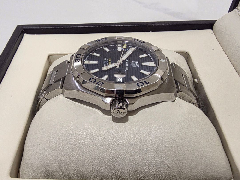 태그호이어 아쿠아레이서 청판 오토 WBD2112 이미지