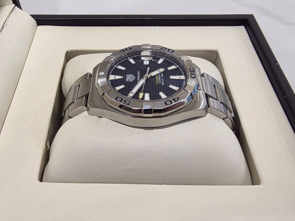 태그호이어 아쿠아레이서 청판 오토 WBD2112 이미지