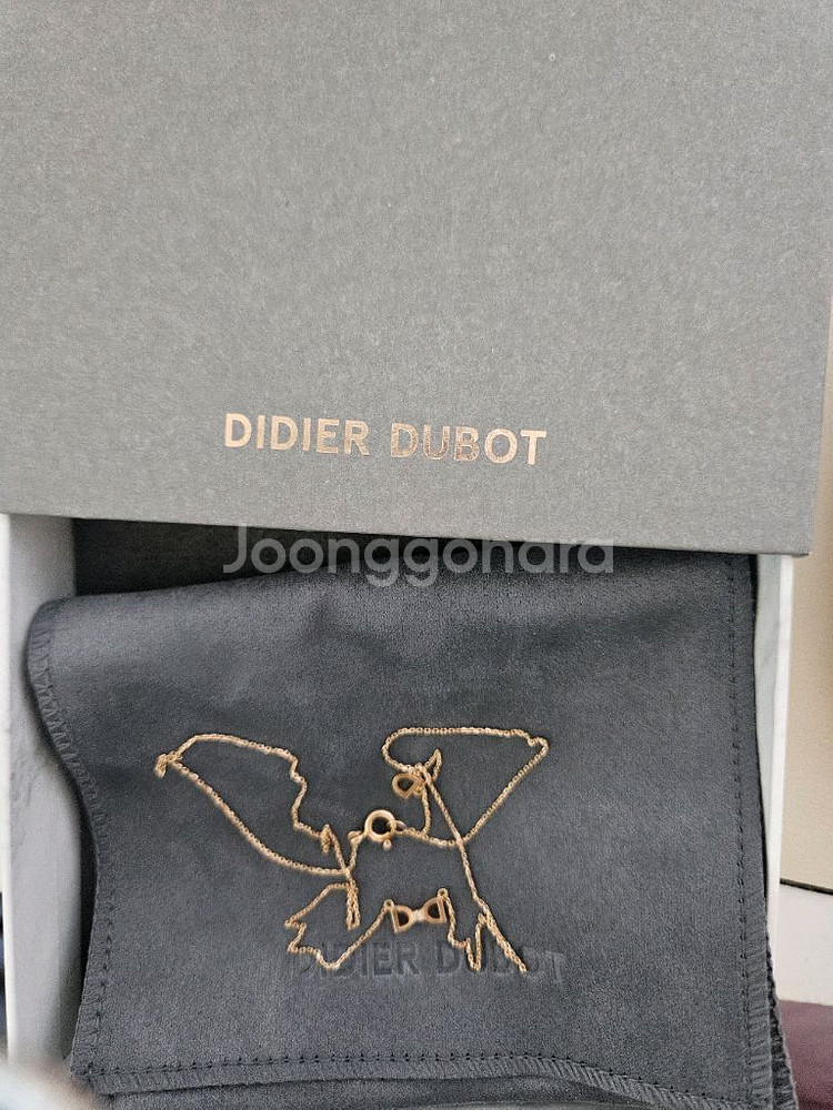 디디에두보 14k, 40cm, 미니 다이아몬드 목걸이--2