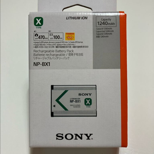 소니 정품 NP-BX1 배터리
