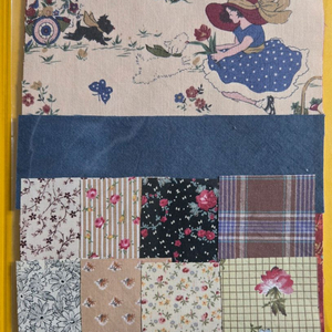 퀼트 가드닝 소녀 파우치 패키지