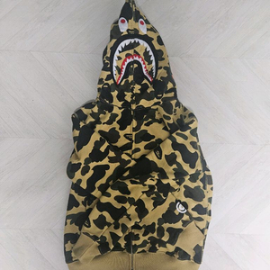 베이프 샤크 후드 집업